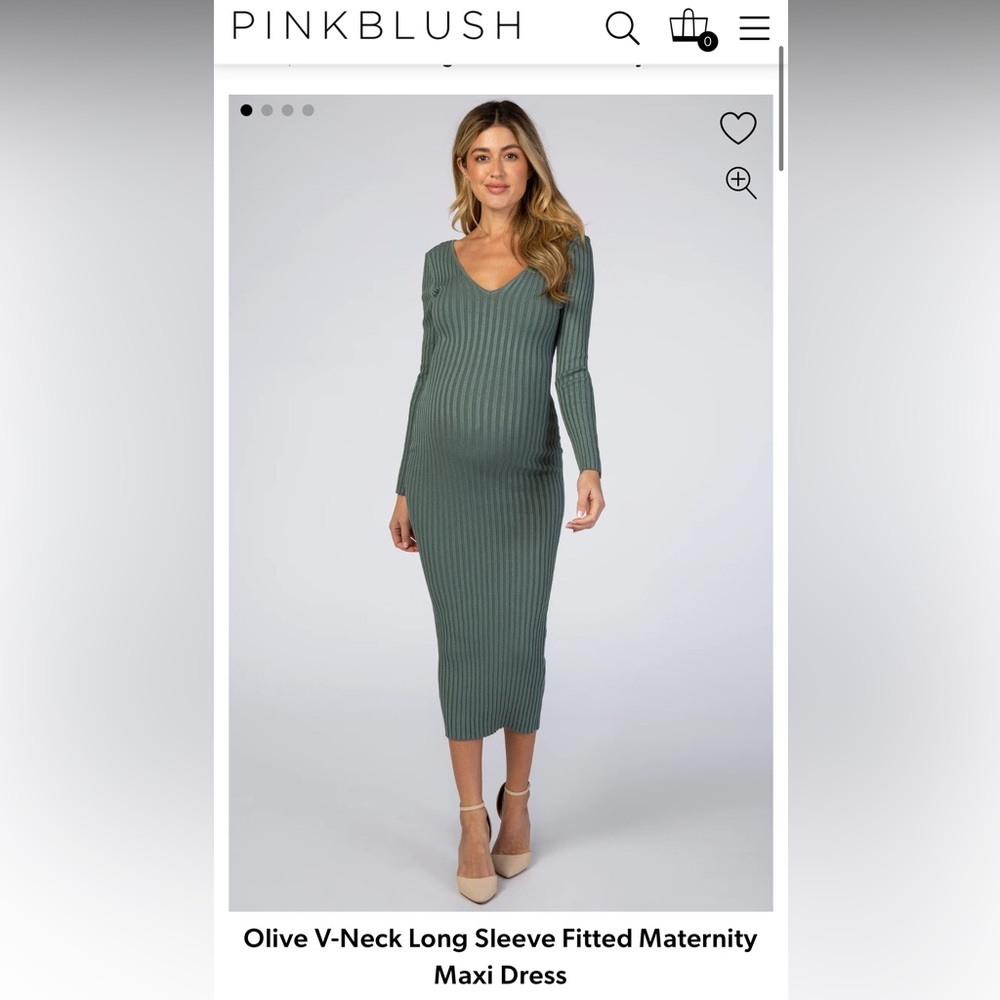 PinkBlush Maternity Dress